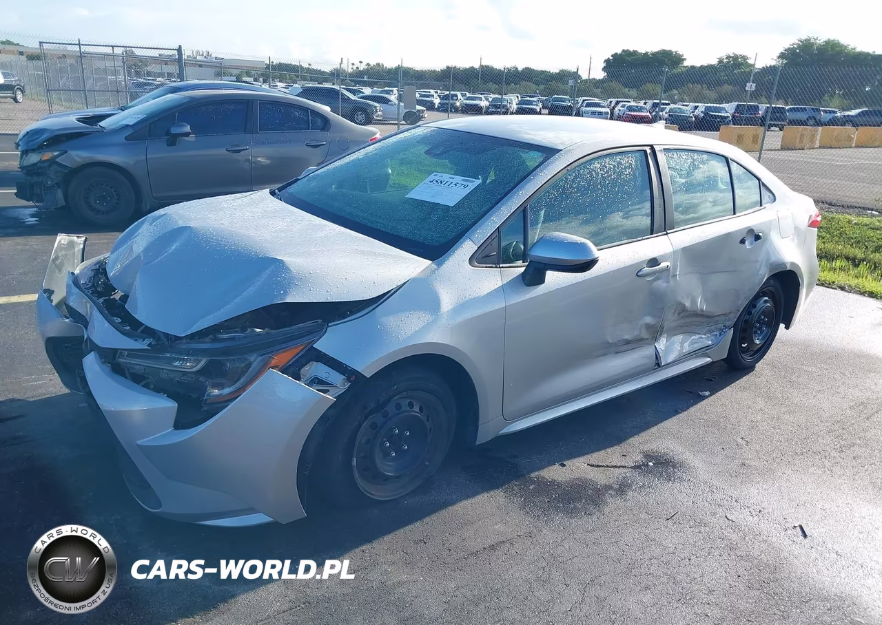 2021 Toyota Corolla Le VIN:5YFEPMAE2MP205687 - 2