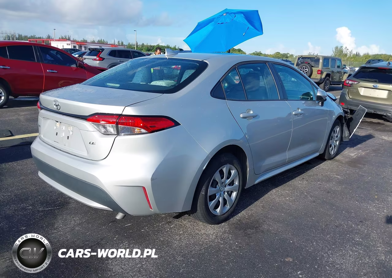 2021 Toyota Corolla Le VIN:5YFEPMAE2MP205687 - 4