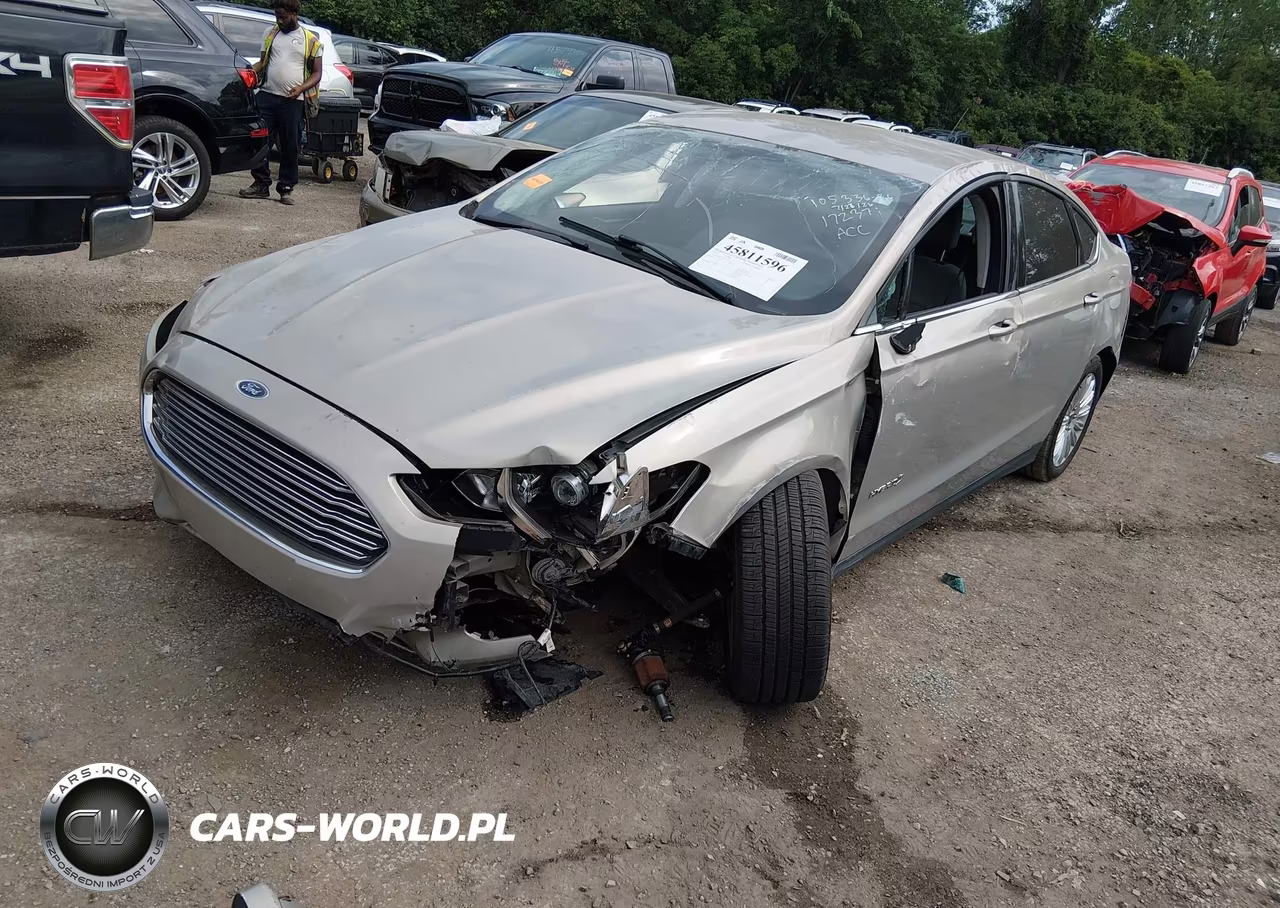 2015 Ford Fusion Hybrid S VIN:3FA6P0UU2FR172371 - 2