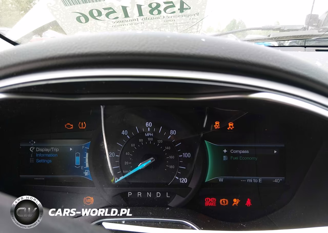 2015 Ford Fusion Hybrid S VIN:3FA6P0UU2FR172371 - 7