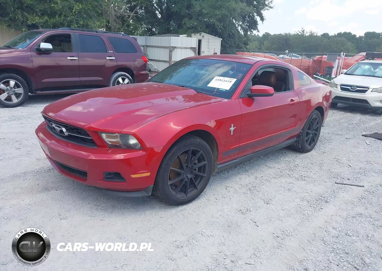 2012 Ford Mustang V6 Premium VIN:1ZVBP8AMXC5277618 - 2