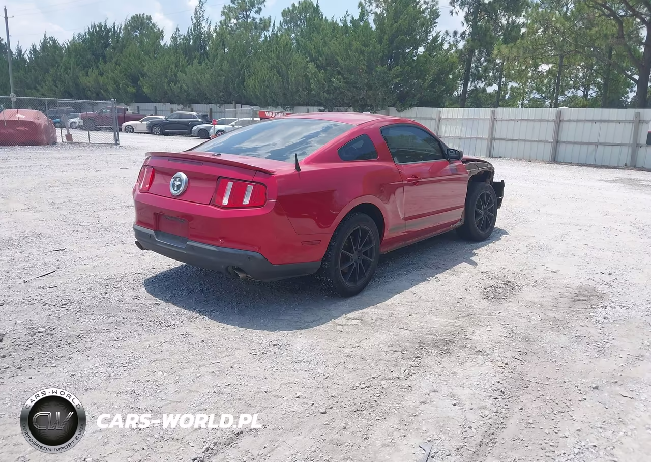 2012 Ford Mustang V6 Premium VIN:1ZVBP8AMXC5277618 - 4