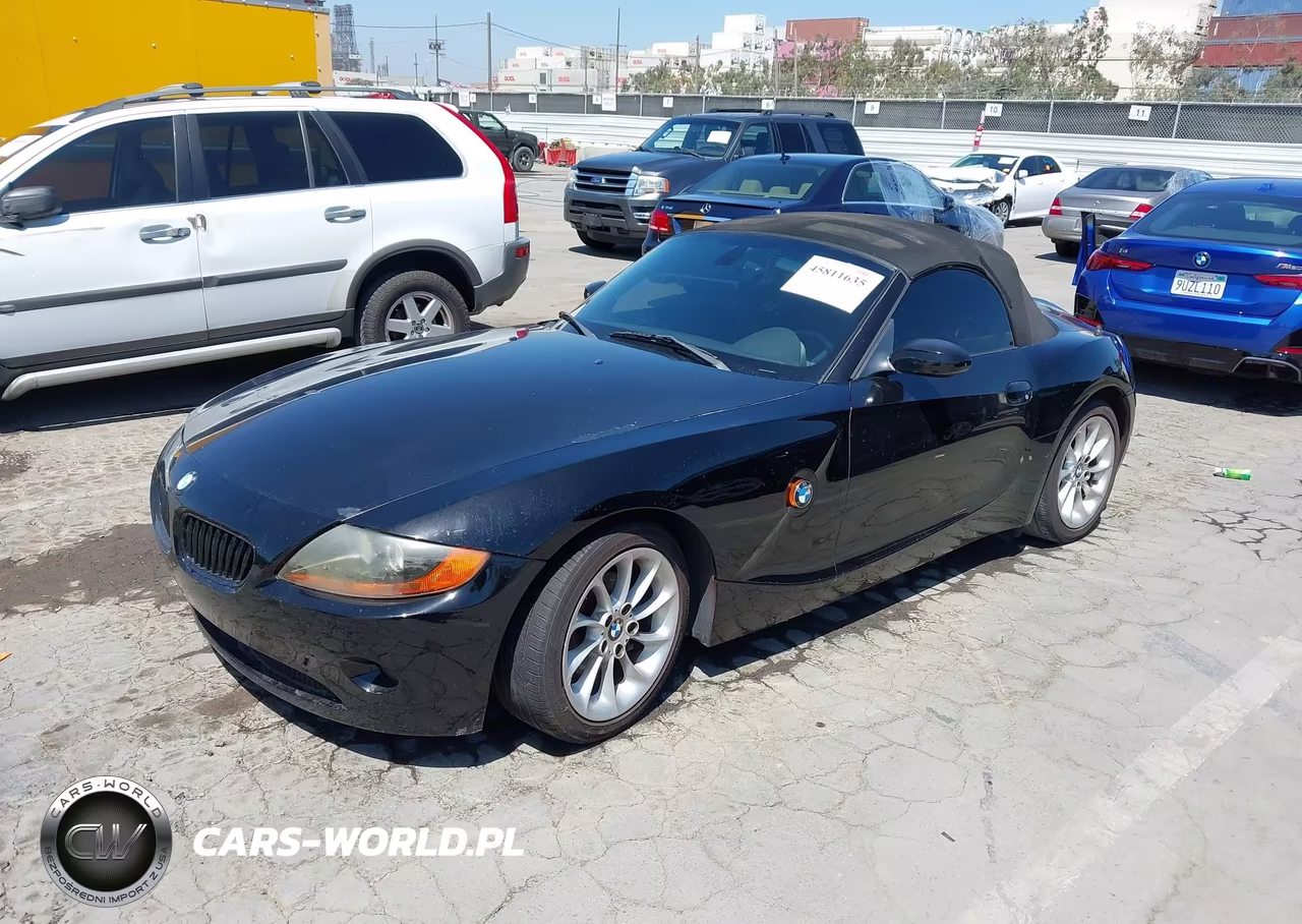 2003 BMW Z4 2.5I VIN:4USBT33473LS44810 - 2