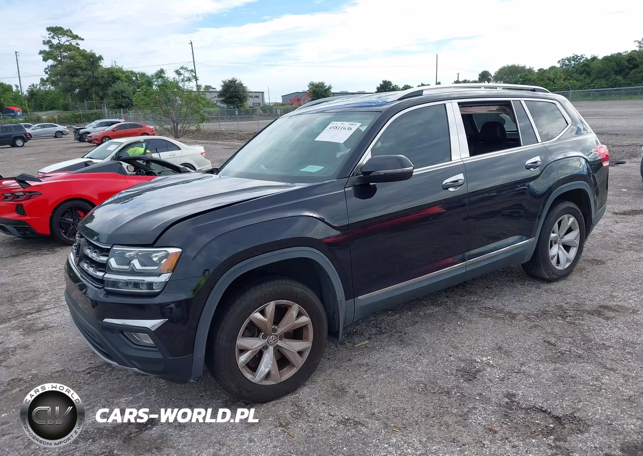 2018 Volkswagen Atlas 2.0T Se VIN:1V2CP2CA8JC597177 - 2