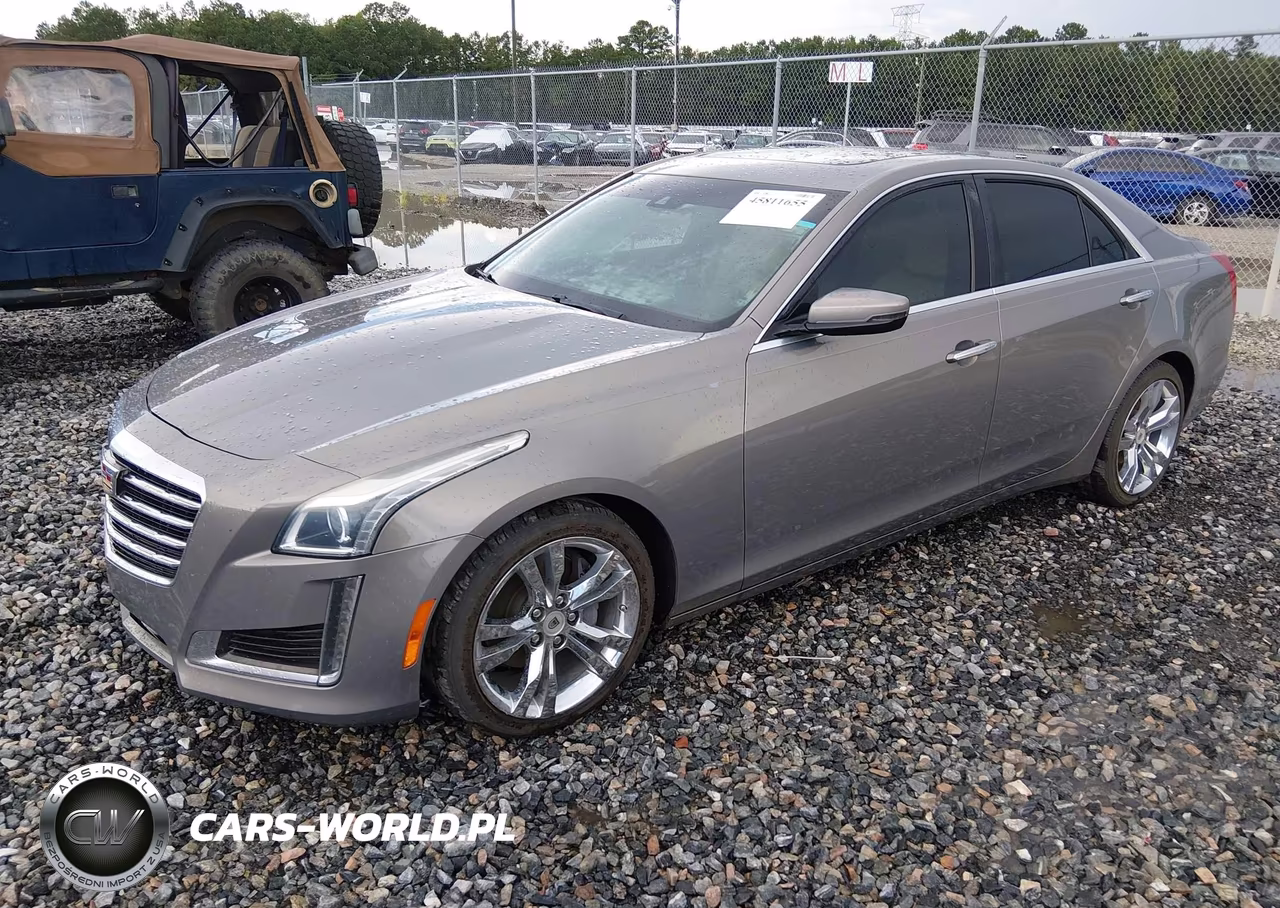 2017 Cadillac Cts Luxury VIN:1G6AR5SX6H0195442 - 2