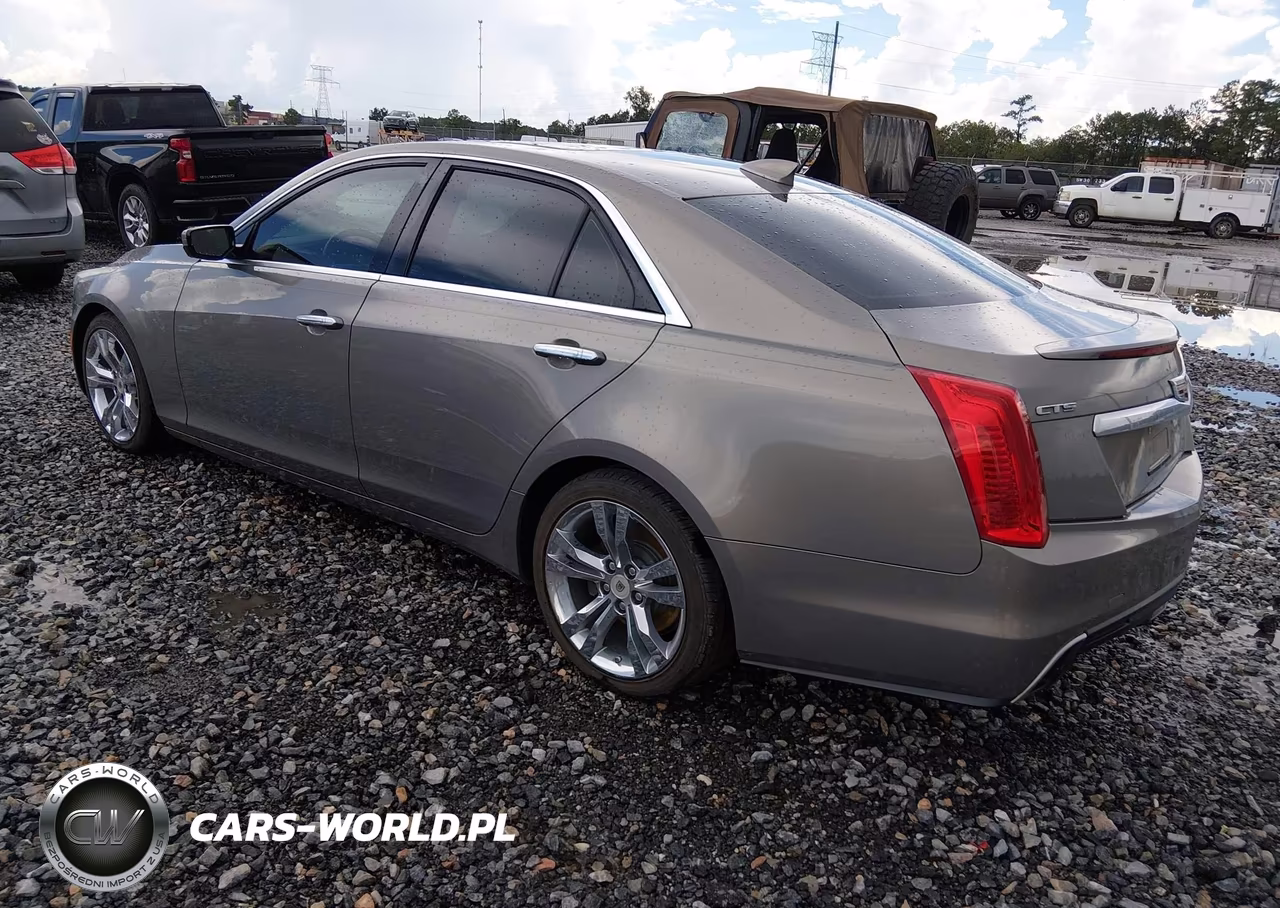 2017 Cadillac Cts Luxury VIN:1G6AR5SX6H0195442 - 3