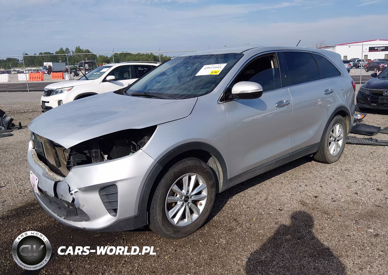 2019 Kia Sorento 3.3L Lx VIN:5XYPG4A5XKG554204 - 2