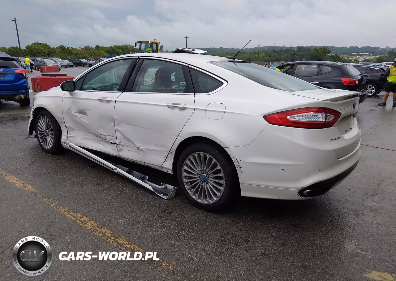 2014 Ford Fusion Titanium VIN:3FA6P0D99ER115689 - 3