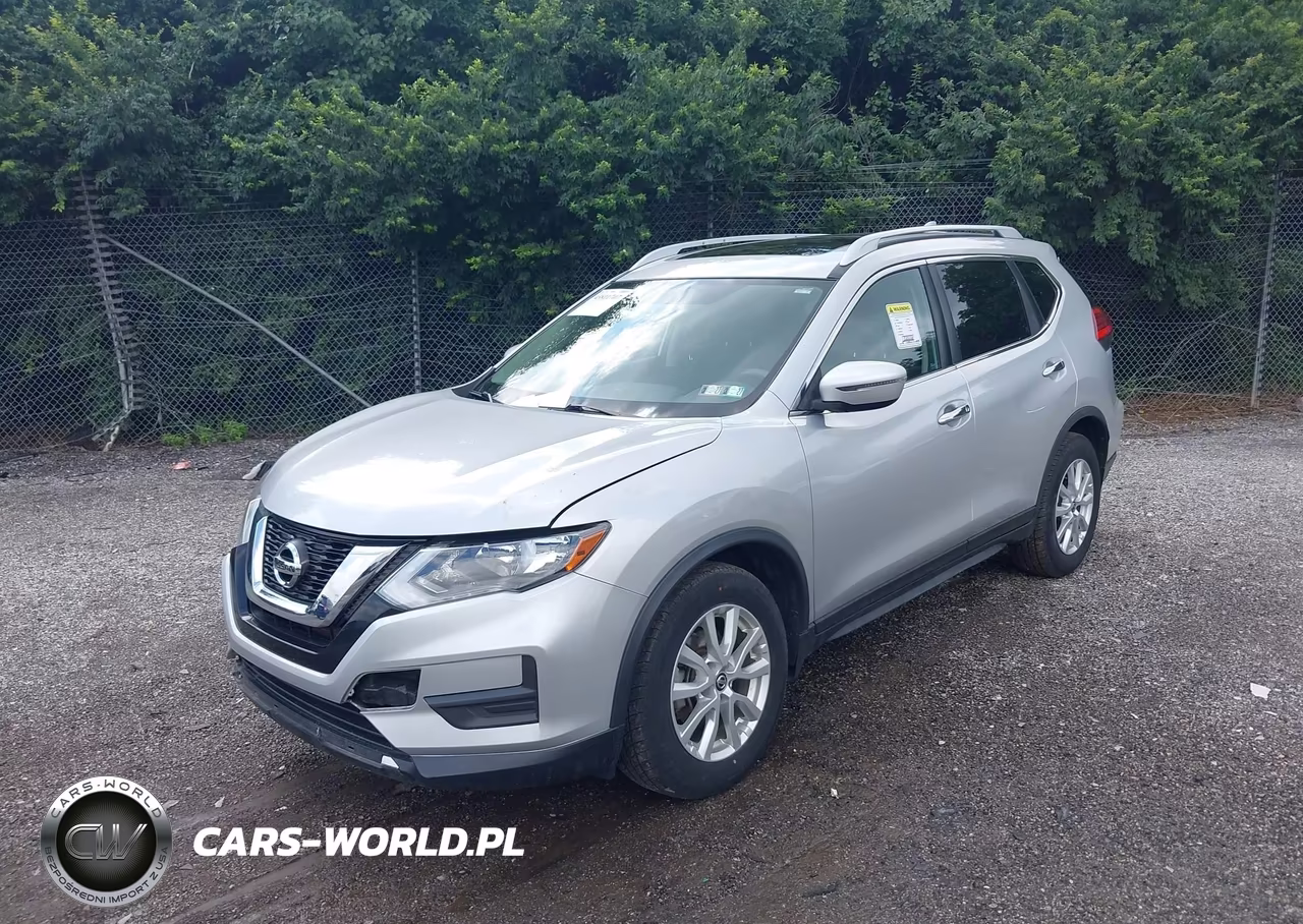 2017 Nissan Rogue Sv VIN:JN8AT2MV8HW019356 - 2
