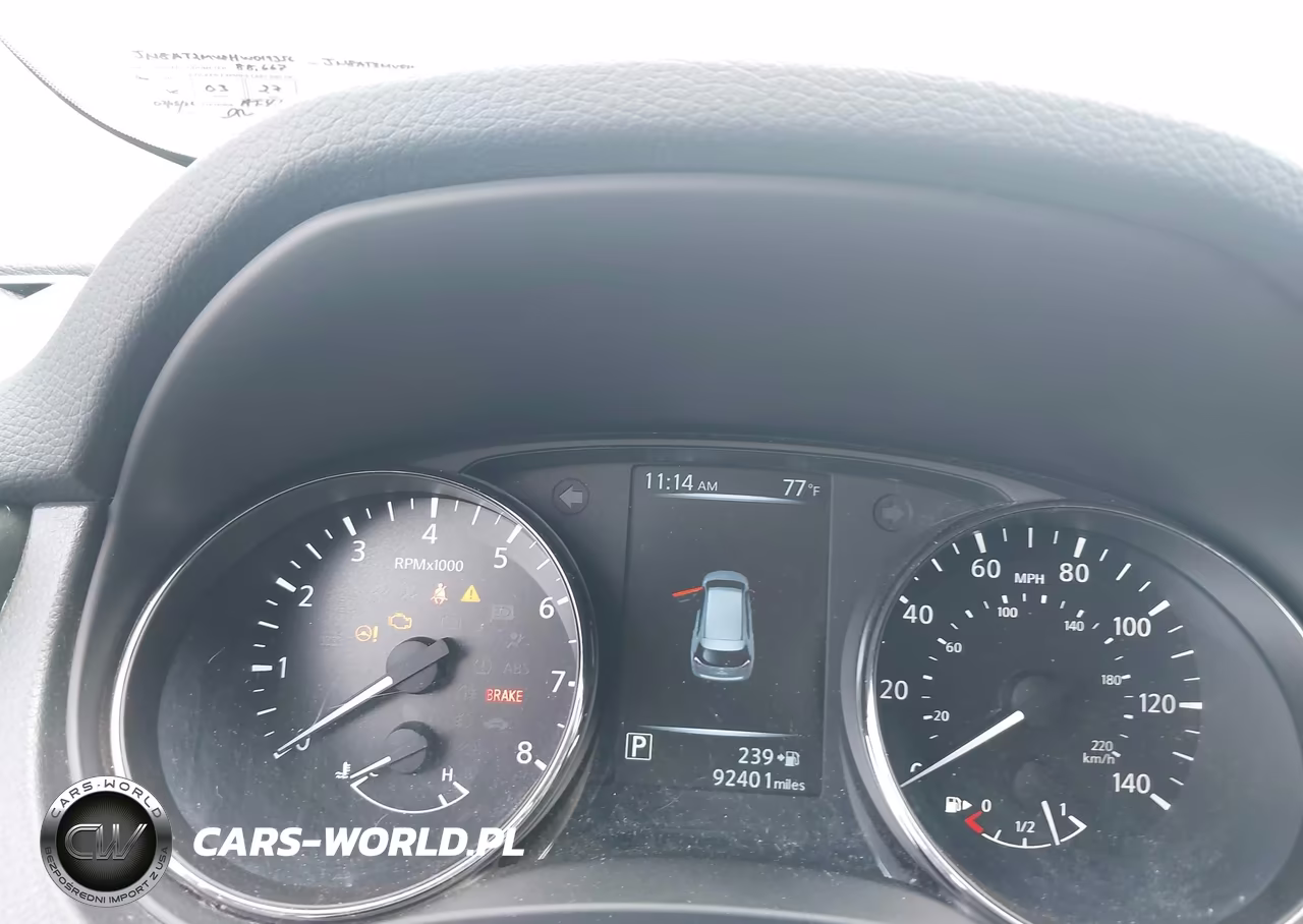 2017 Nissan Rogue Sv VIN:JN8AT2MV8HW019356 - 7