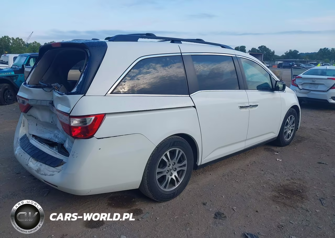 2013 Honda Odyssey Ex-L VIN:5FNRL5H64DB086957 - 4