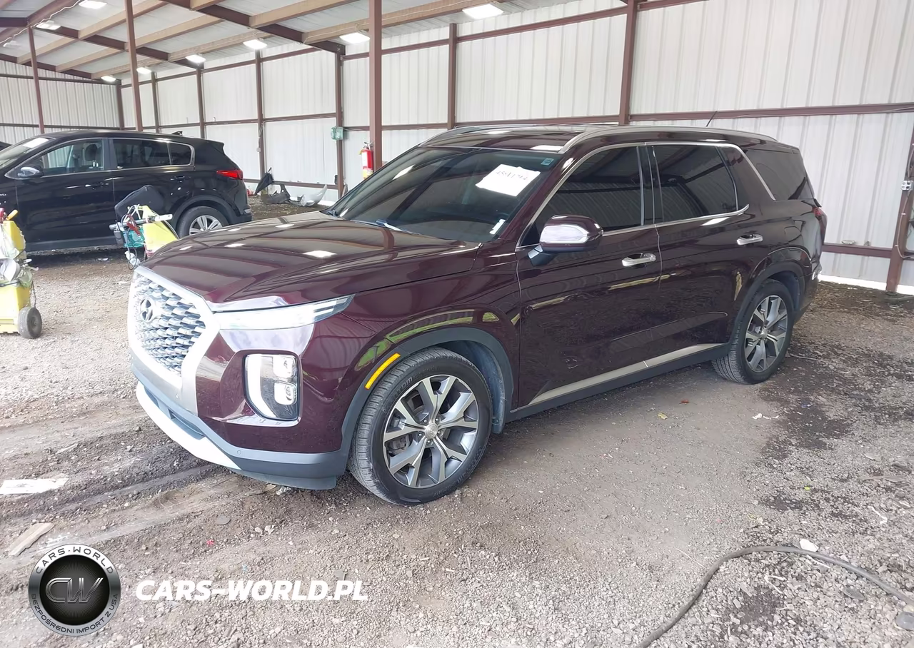 2020 Hyundai Palisade Sel VIN:KM8R34HE4LU107647 - 2
