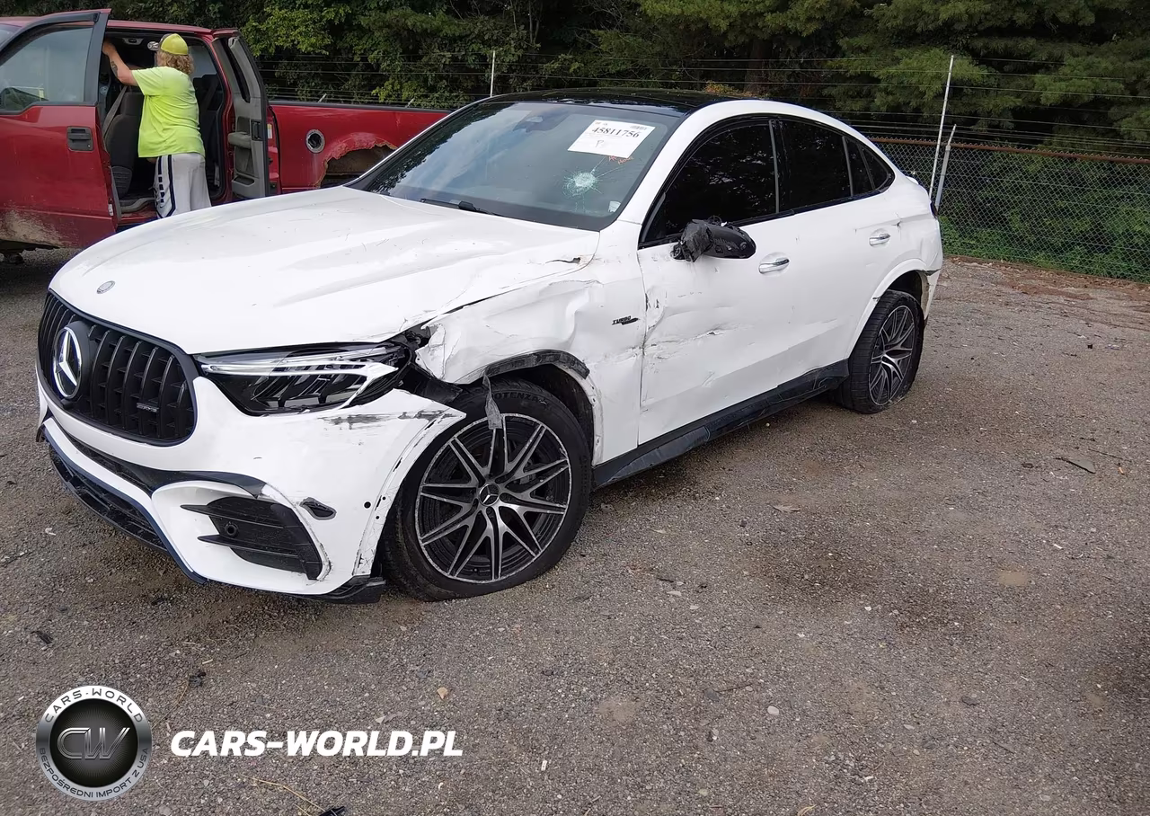 2025 Mercedes-Benz Amg Glc 43 Coupe 4Matic VIN:W1NKJ8HBXSF389863 - 2