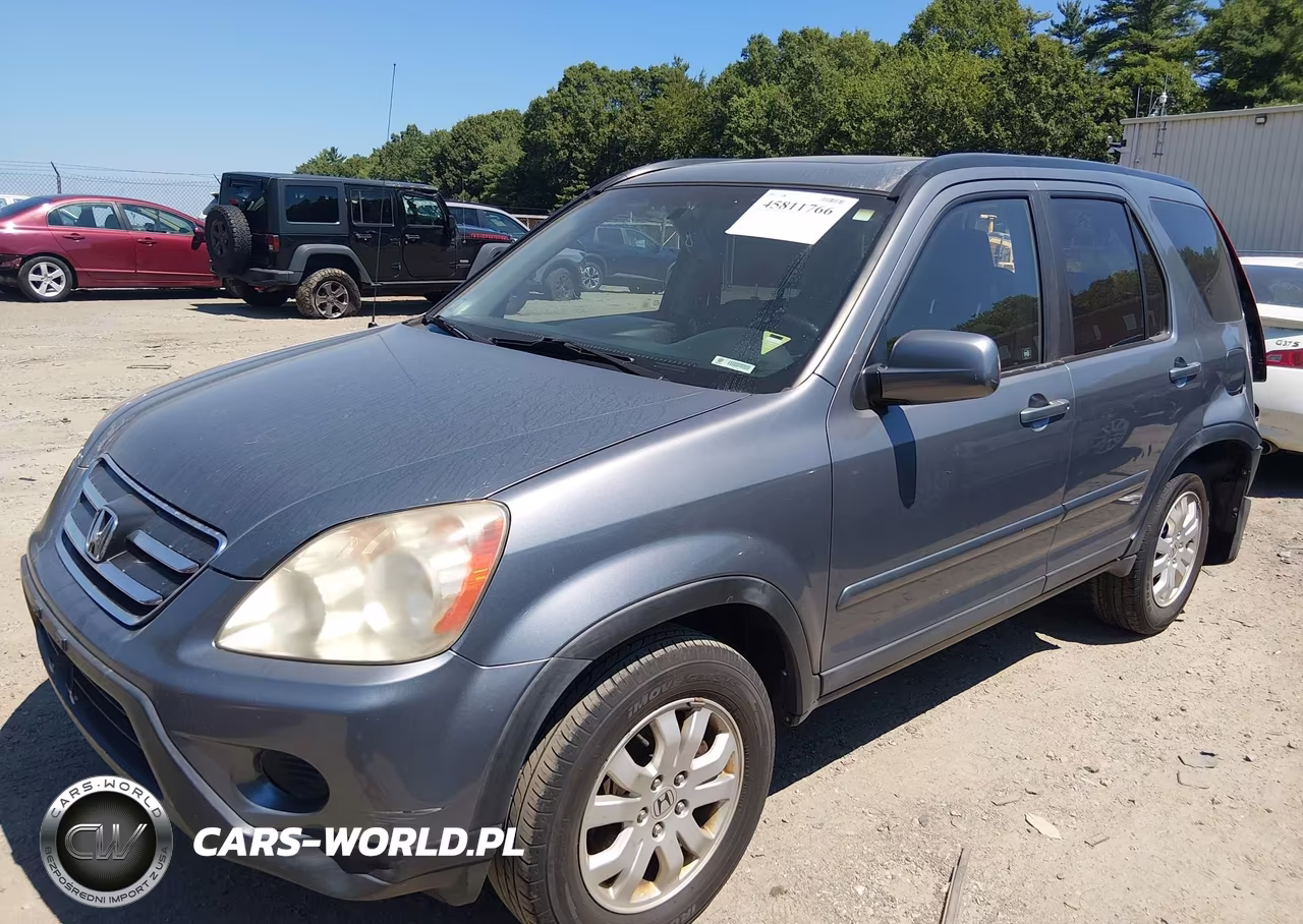 2006 Honda Cr-V Se VIN:SHSRD78956U444940 - 2