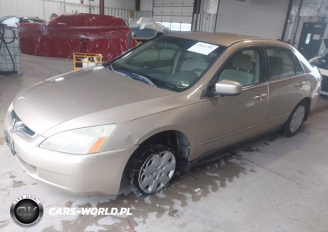 2003 Honda Accord 2.4 Lx VIN:1HGCM56493A131999 - 2