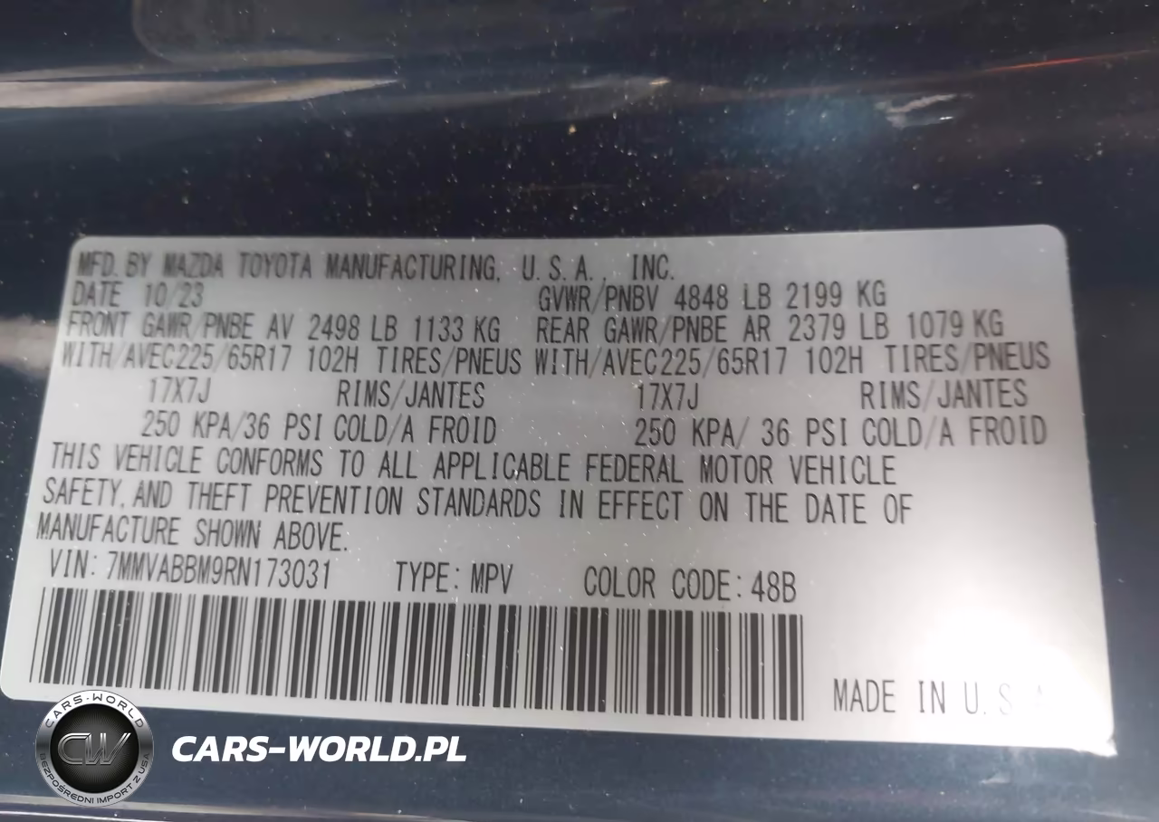 2024 Mazda Cx-50 2.5 S Preferred VIN:7MMVABBM9RN173031 - 9