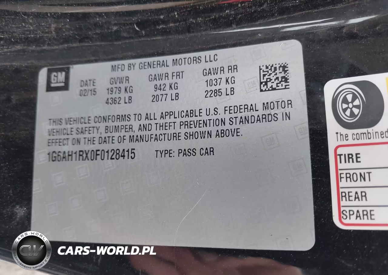 2015 Cadillac Ats Luxury VIN:1G6AH1RX0F0128415 - 9