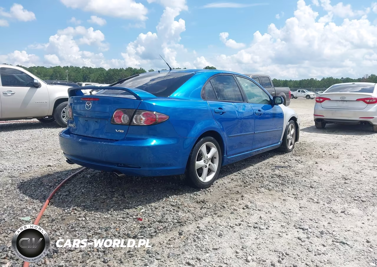 2007 Mazda Mazda6 S Touring VIN:1YVHP84D175M62293 - 4