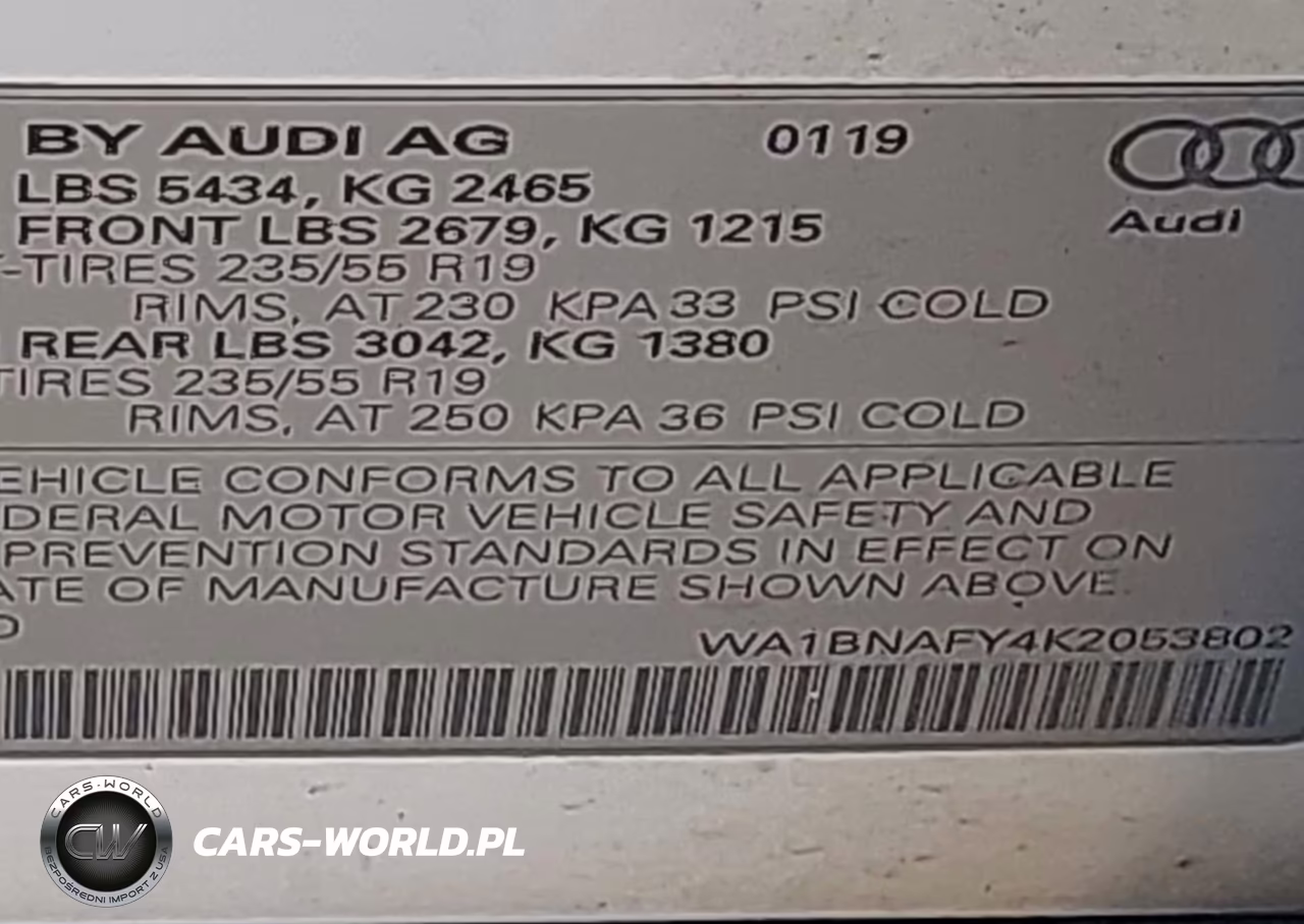 2019 Audi Q5 45 Premium VIN:WA1BNAFY4K2053802 - 9
