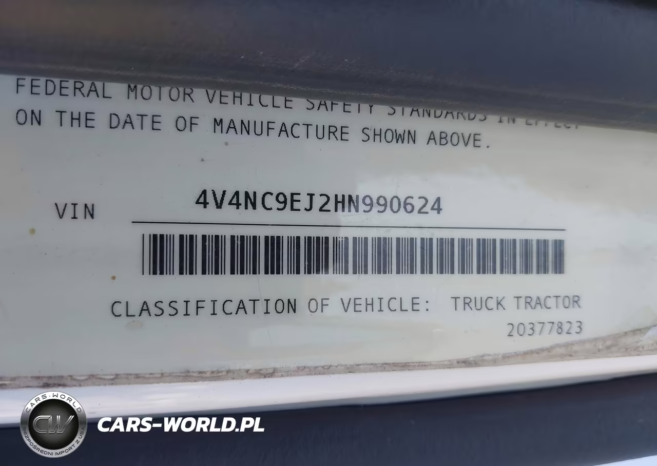 2017 Volvo Vnl VIN:4V4NC9EJ2HN990624 - 8