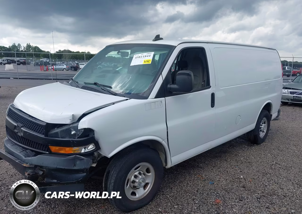 2020 Chevrolet Express Cargo Rwd 2500 Regular Wheelbase Wt VIN:1GCWGAFG7L1263293 - 2
