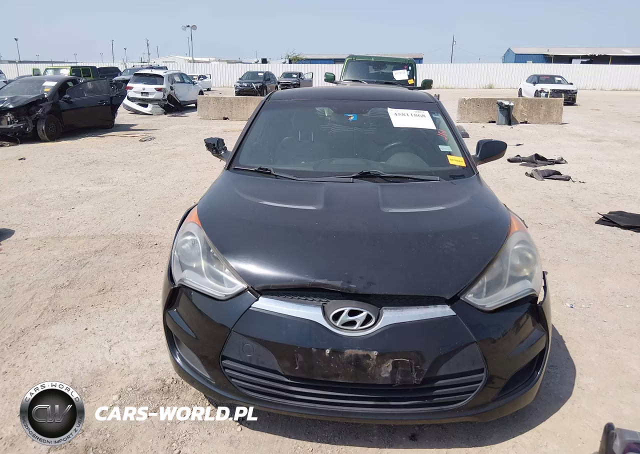 2013 Hyundai Veloster Base W-Gray VIN:KMHTC6AD2DU090383 - 6
