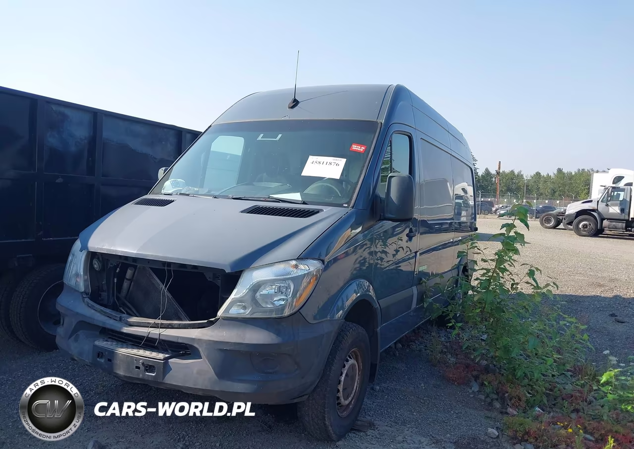 2018 Mercedes-Benz Sprinter 2500 Standard Roof V6 VIN:WD3PE7CD3JP640777 - 2