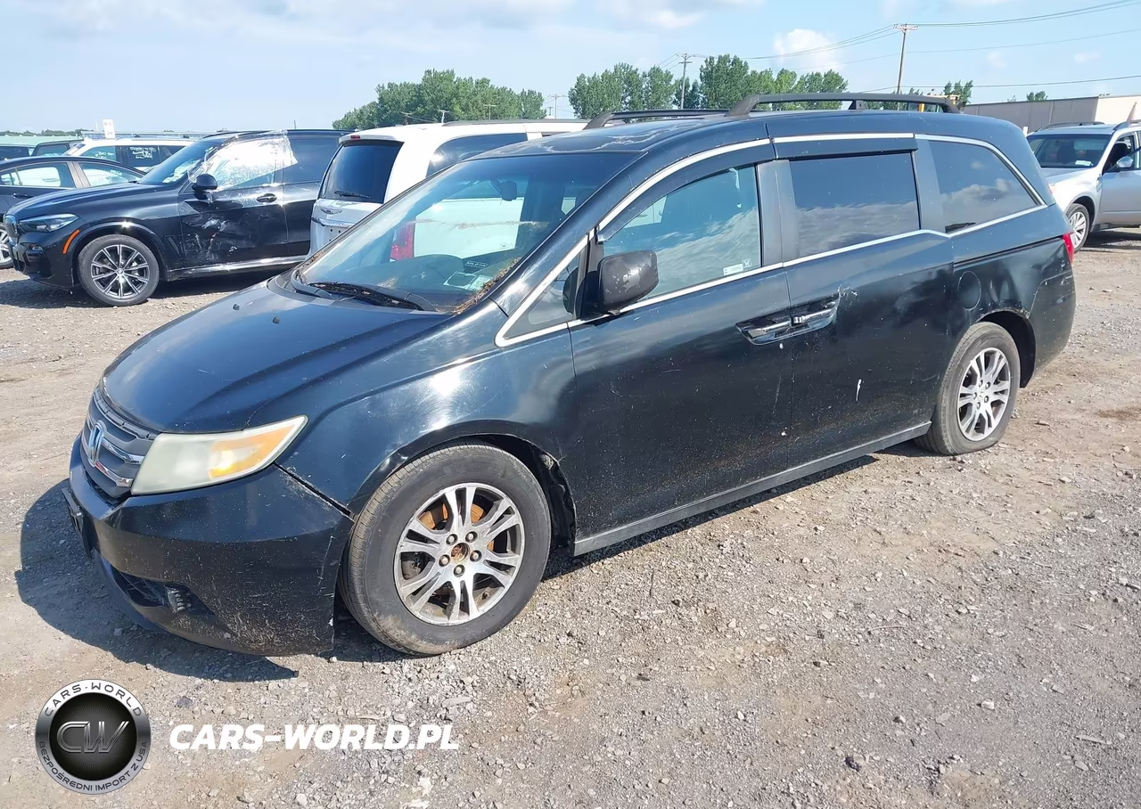 2011 Honda Odyssey Ex-L VIN:5FNRL5H65BB018471 - 2
