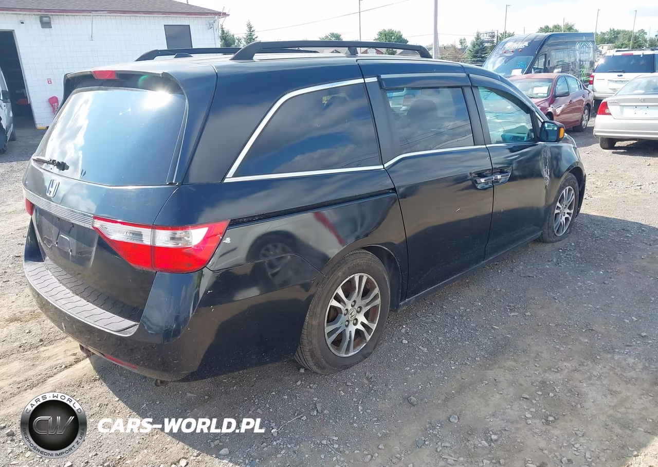 2011 Honda Odyssey Ex-L VIN:5FNRL5H65BB018471 - 4
