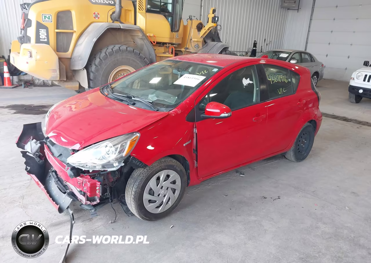 2016 Toyota Prius C Two VIN:JTDKDTB36G1589727 - 2
