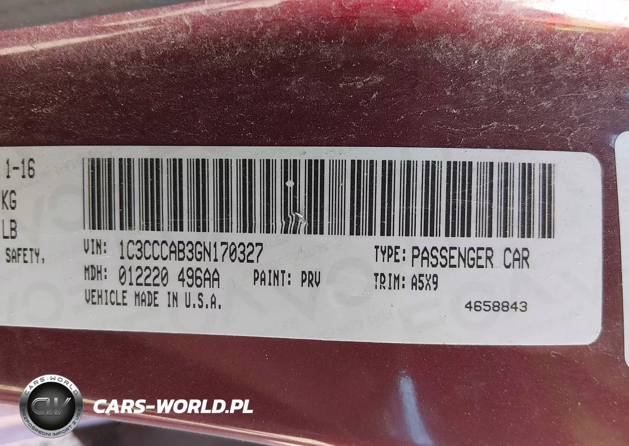2016 Chrysler 200 Limited VIN:1C3CCCAB3GN170327 - 9