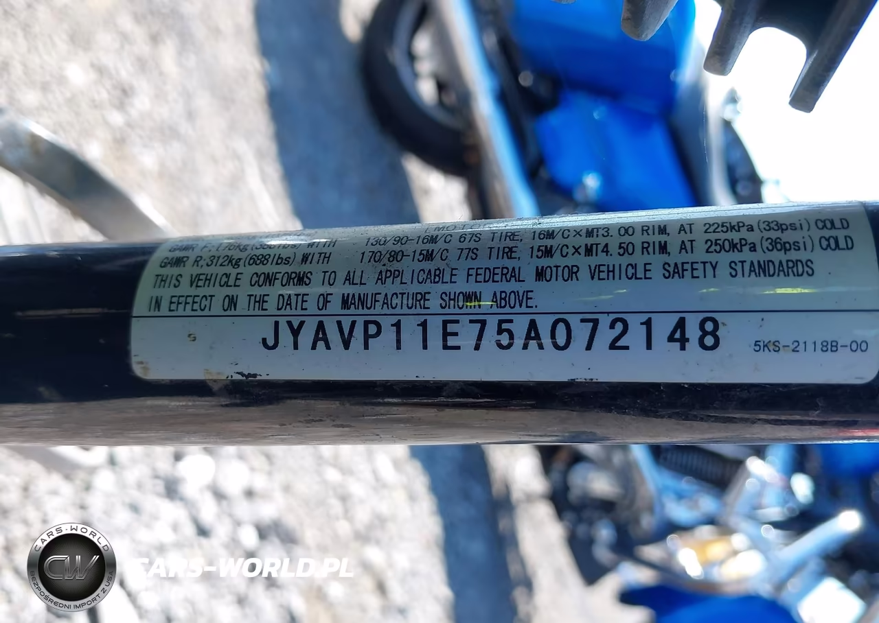 2005 Yamaha Xvs1100 A VIN:JYAVP11E75A072148 - 10