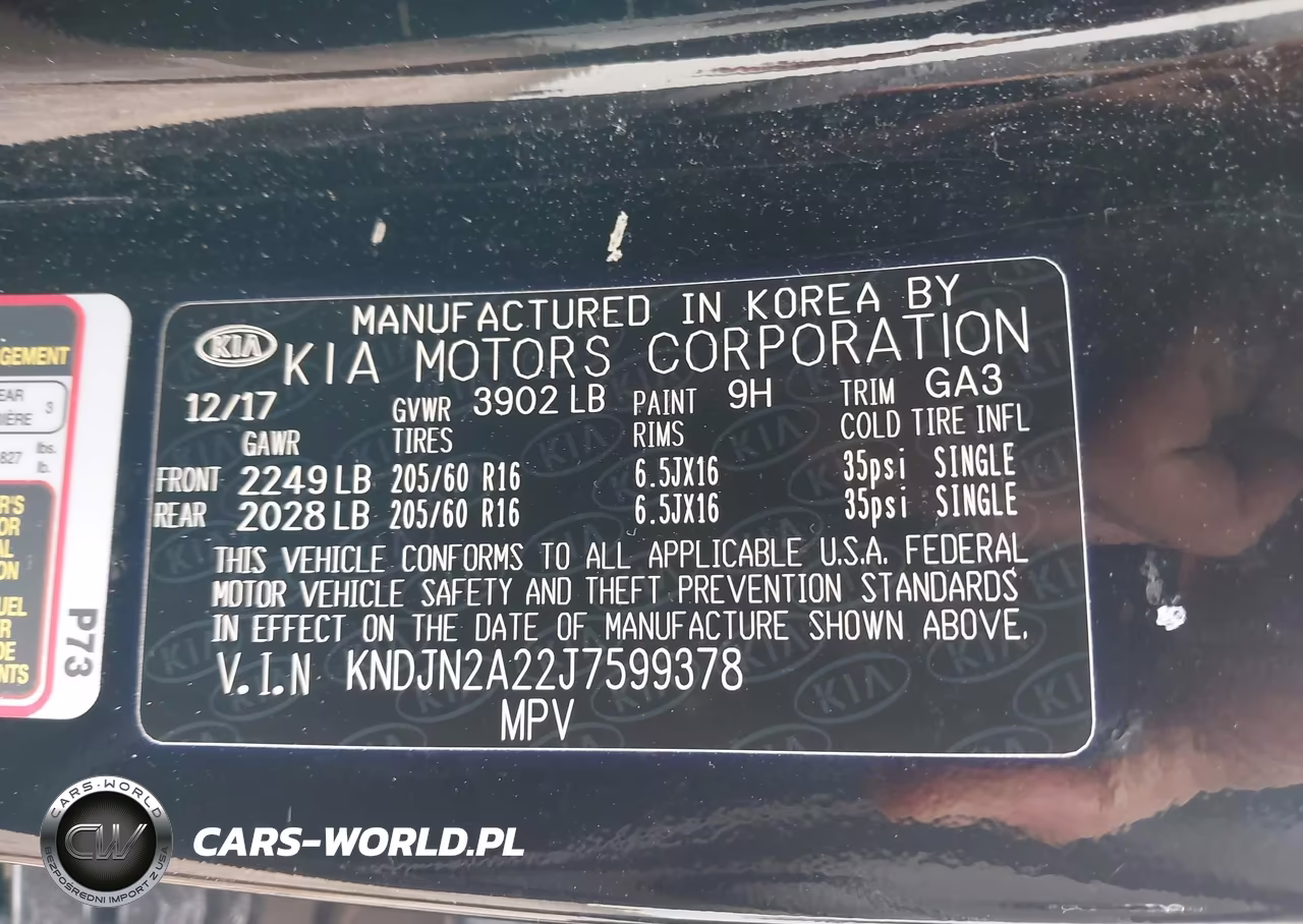 2018 Kia Soul VIN:KNDJN2A22J7599378 - 9
