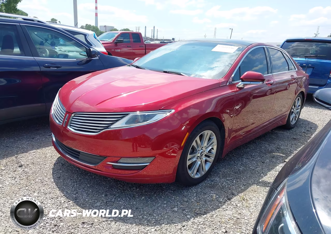 2014 Lincoln Mkz VIN:3LN6L2G92ER835182 - 2
