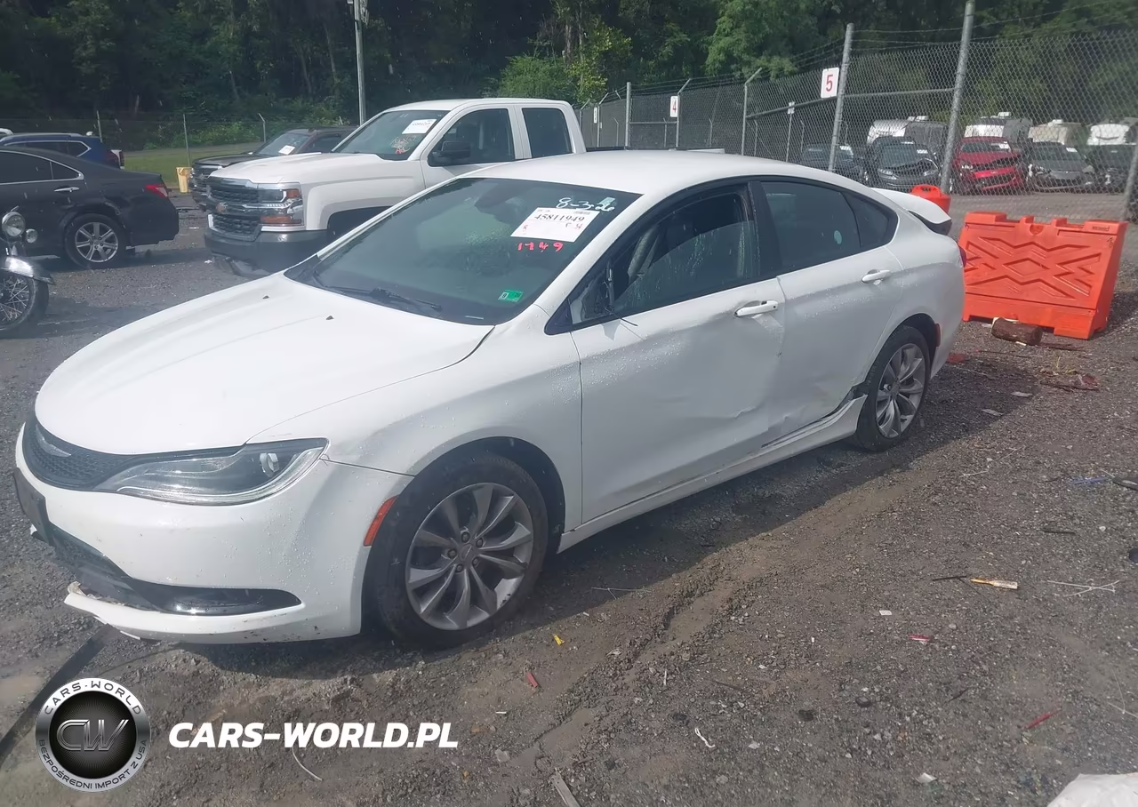 2015 Chrysler 200 S VIN:1C3CCCBB8FN641286 - 2