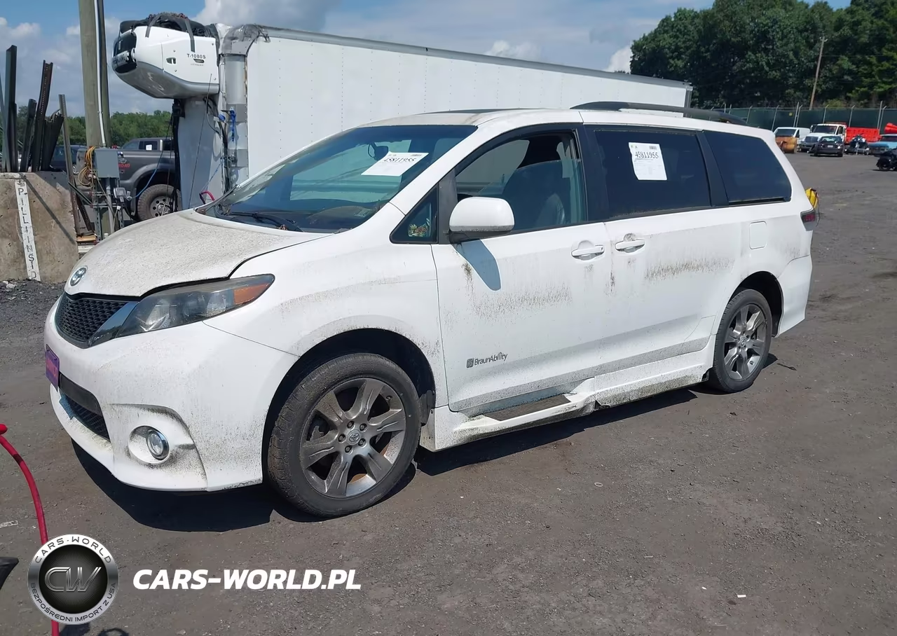 2012 Toyota Sienna Se 8 Passenger VIN:5TDXK3DC1CS271861 - 2