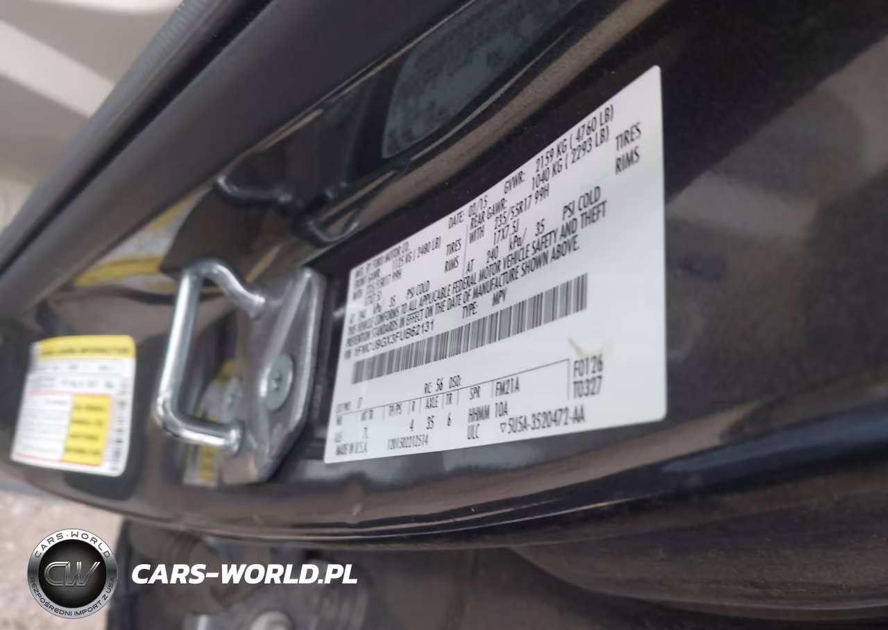 2015 Ford Escape Se VIN:1FMCU9GX3FUB62131 - 9