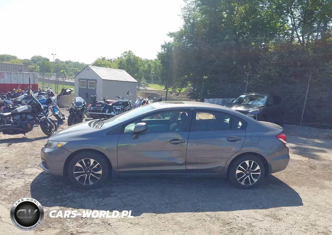 2014 Honda Civic Ex VIN:2HGFB2F83EH543490 - 14