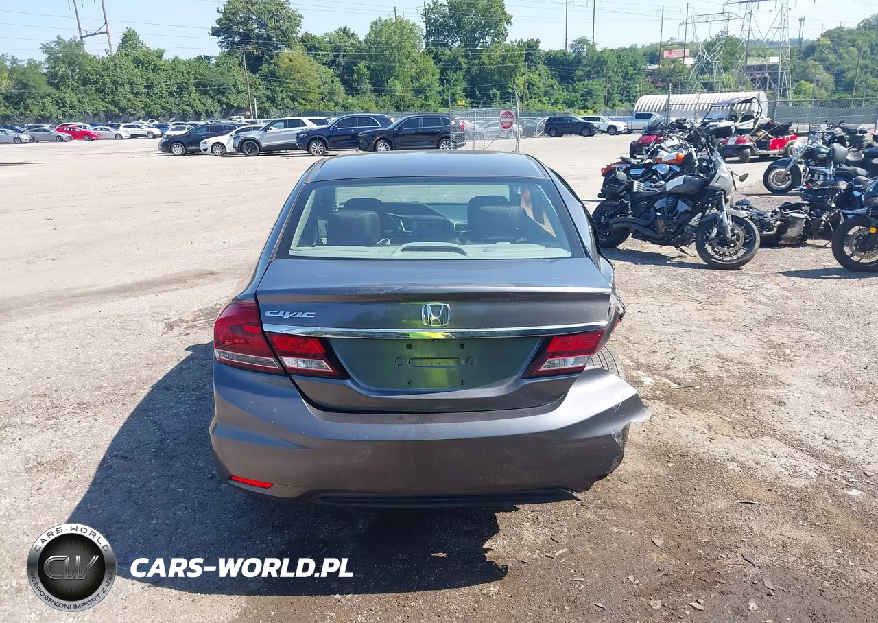 2014 Honda Civic Ex VIN:2HGFB2F83EH543490 - 16