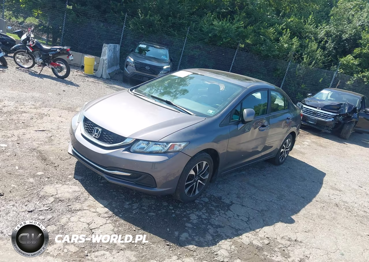 2014 Honda Civic Ex VIN:2HGFB2F83EH543490 - 2