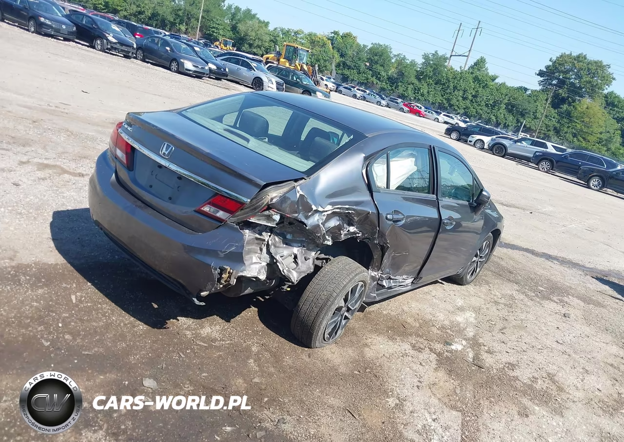 2014 Honda Civic Ex VIN:2HGFB2F83EH543490 - 4