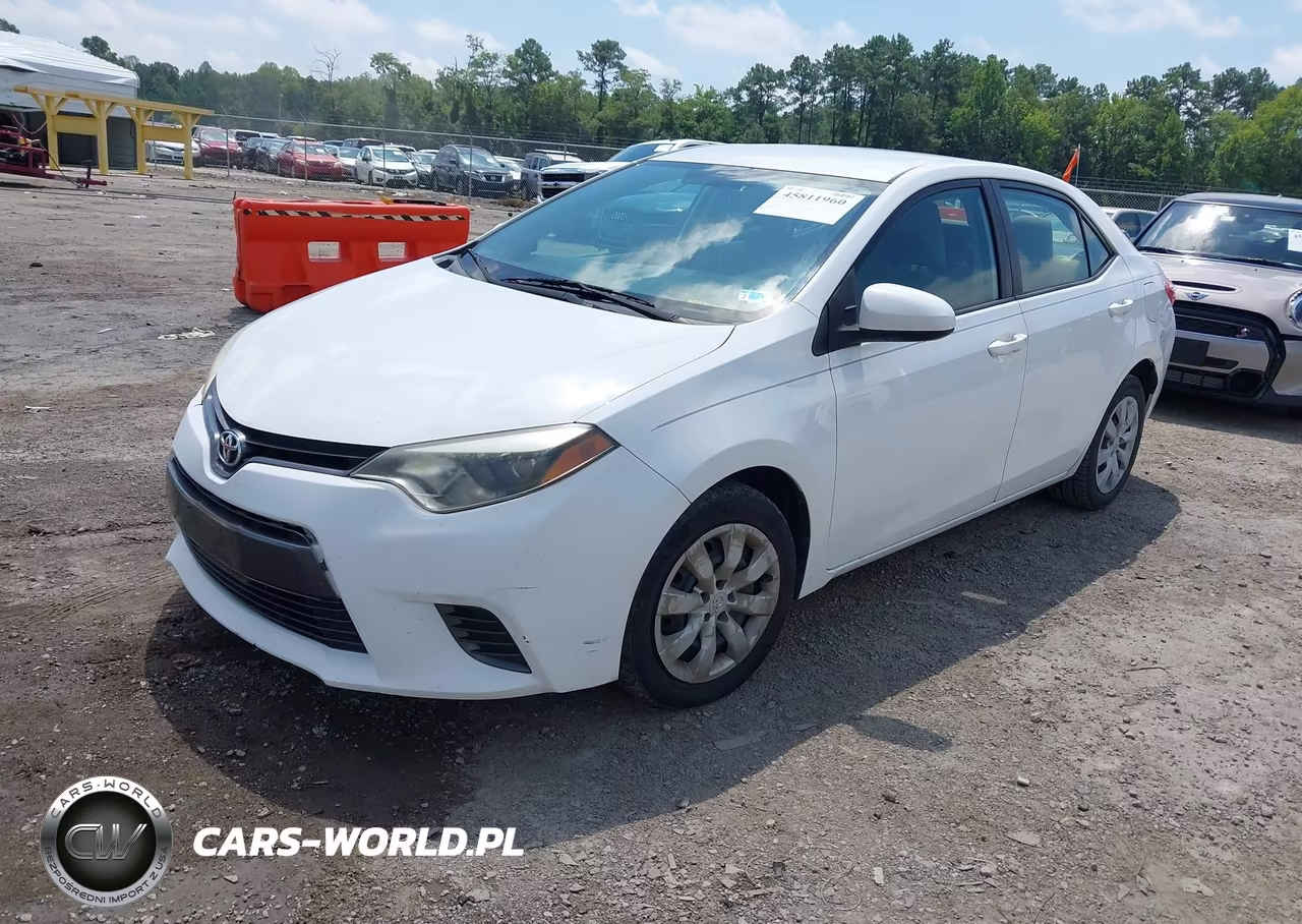 2015 Toyota Corolla Le VIN:2T1BURHE4FC363028 - 2