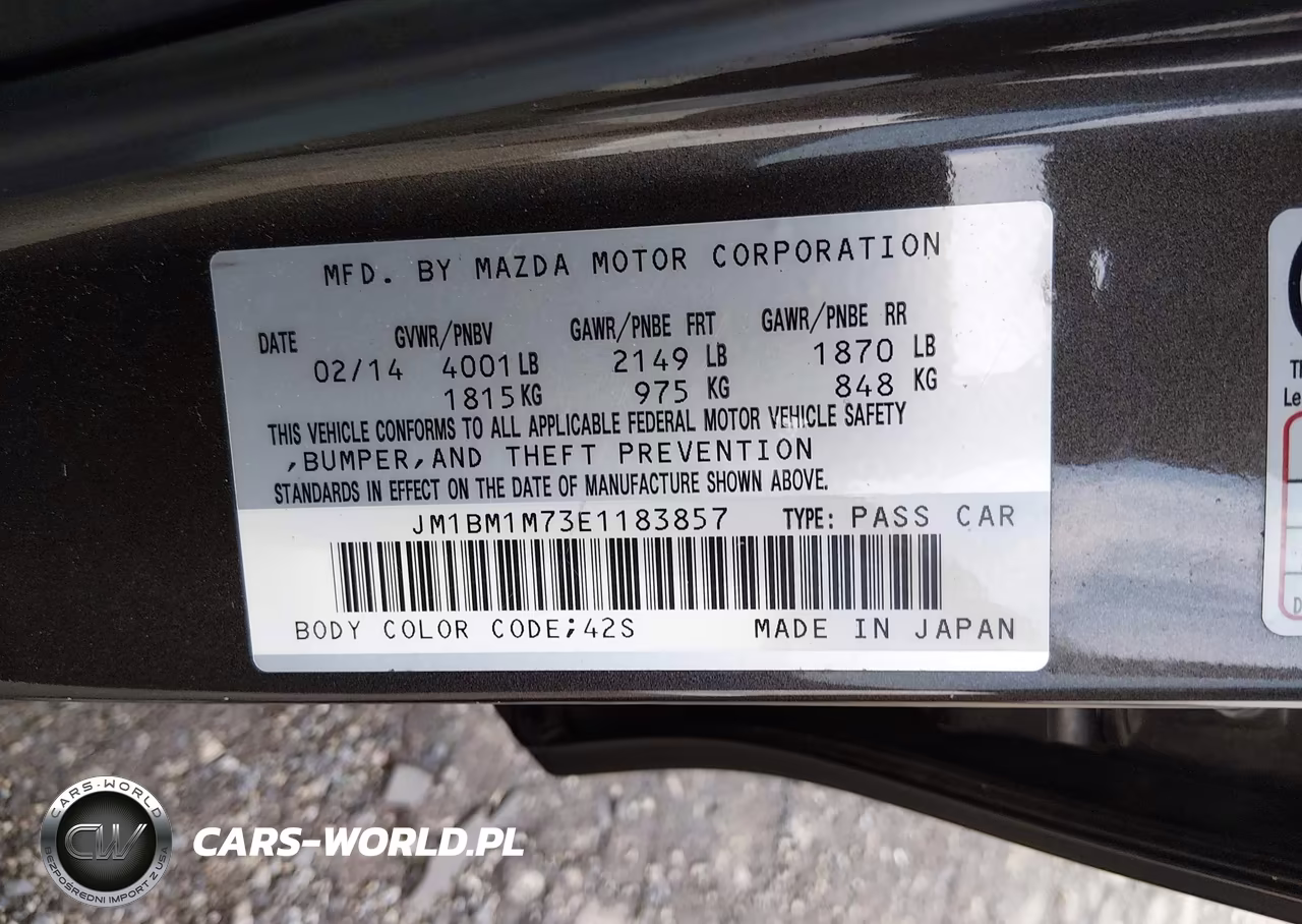 2014 Mazda Mazda3 I Grand Touring VIN:JM1BM1M73E1183857 - 9