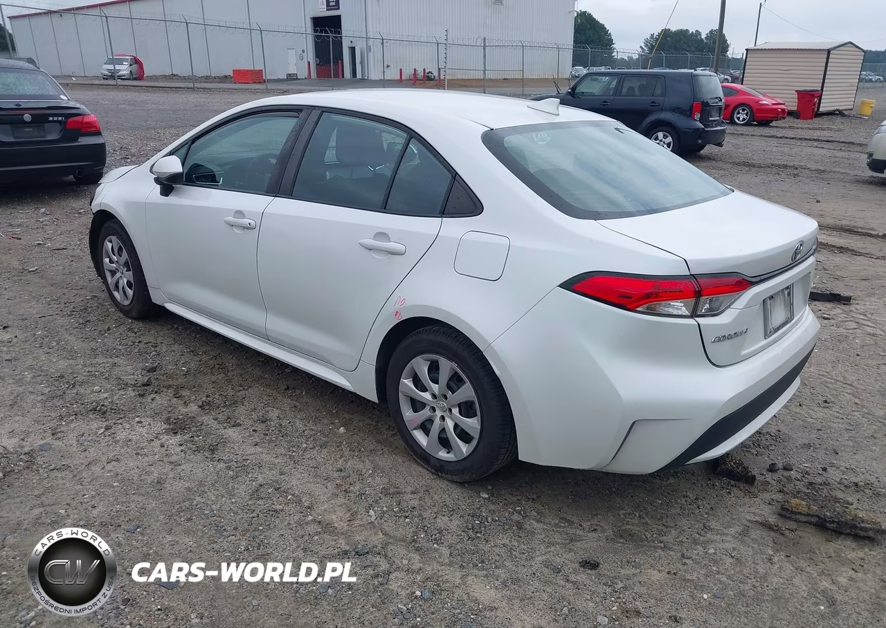 2022 Toyota Corolla Le VIN:5YFEPMAE3NP305525 - 3