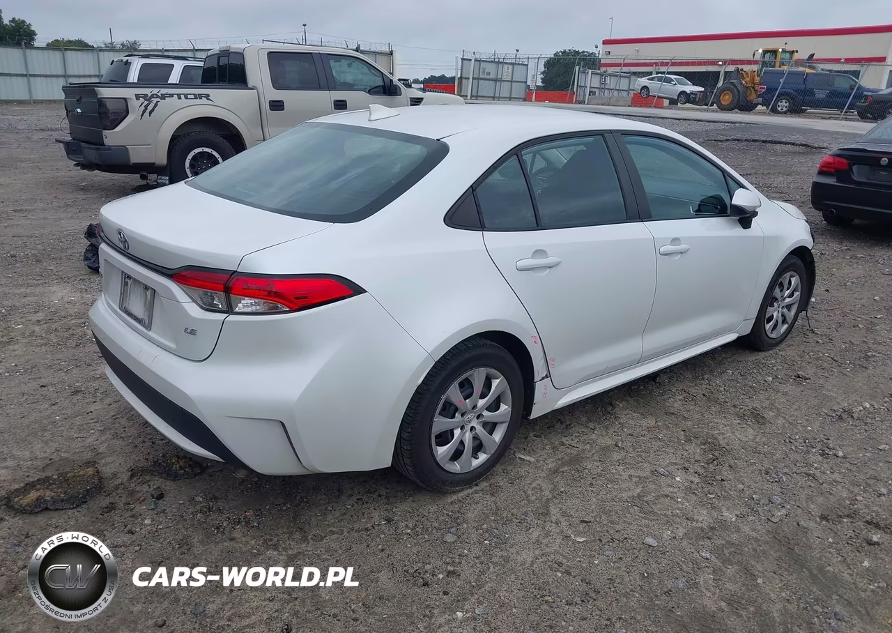 2022 Toyota Corolla Le VIN:5YFEPMAE3NP305525 - 4