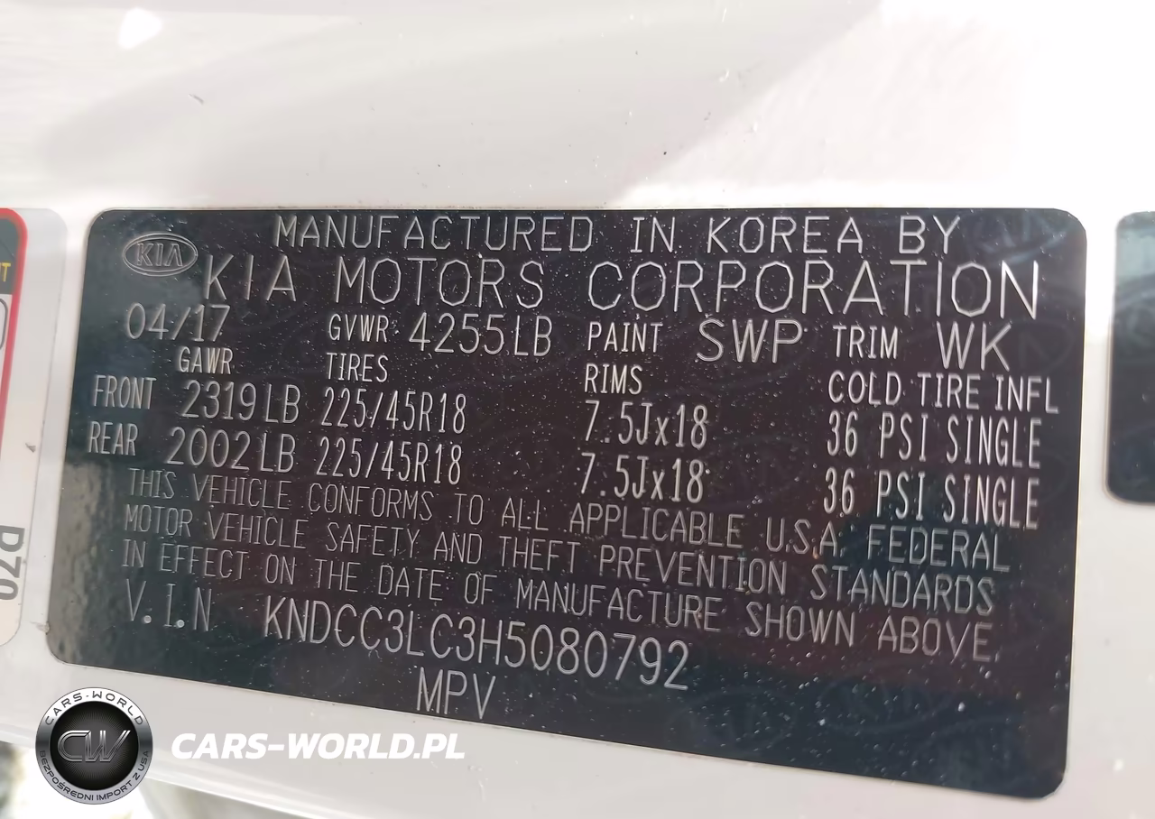 2017 Kia Niro Ex VIN:KNDCC3LC3H5080792 - 9
