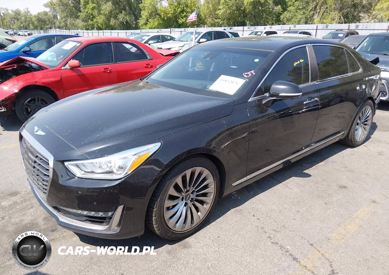 2019 Genesis G90 3.3T Premium VIN:KMTF34JA9KU053955 - 2