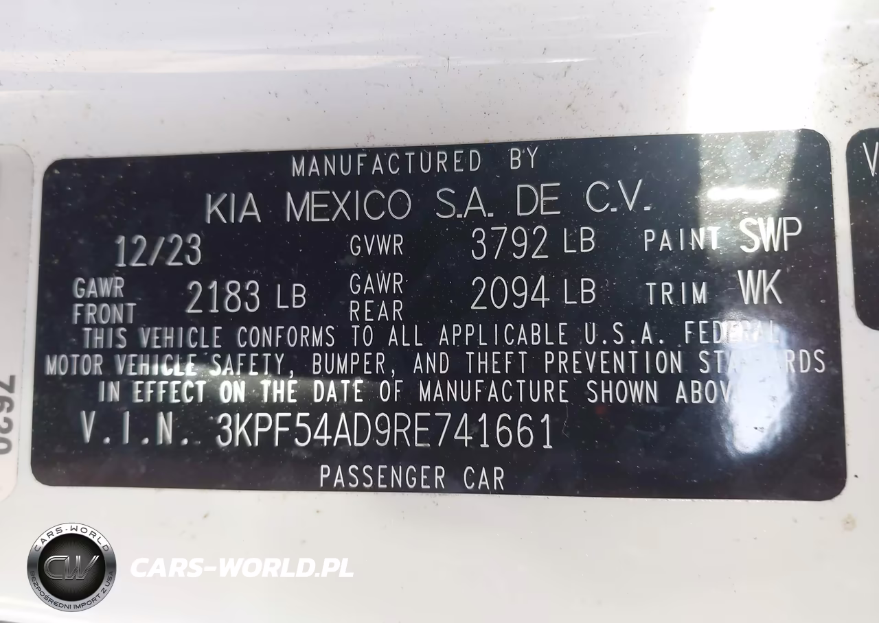 2024 Kia Forte Gt-Line VIN:3KPF54AD9RE741661 - 9