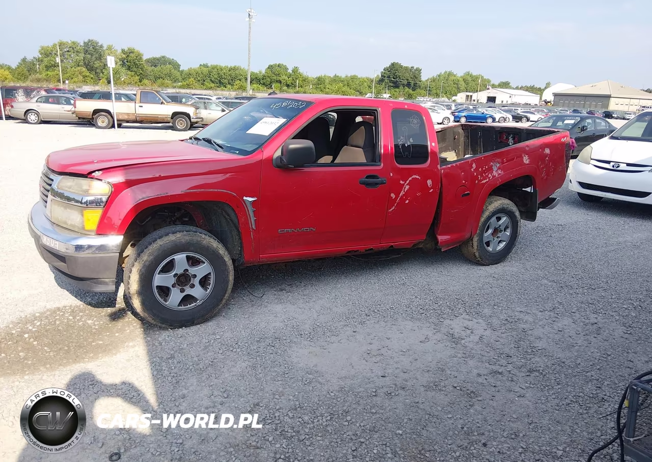 2004 GMC Canyon Sle VIN:1GTDT196648115215 - 2