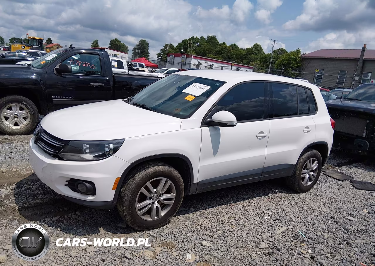 2014 Volkswagen Tiguan S VIN:WVGBV3AXXEW501338 - 14